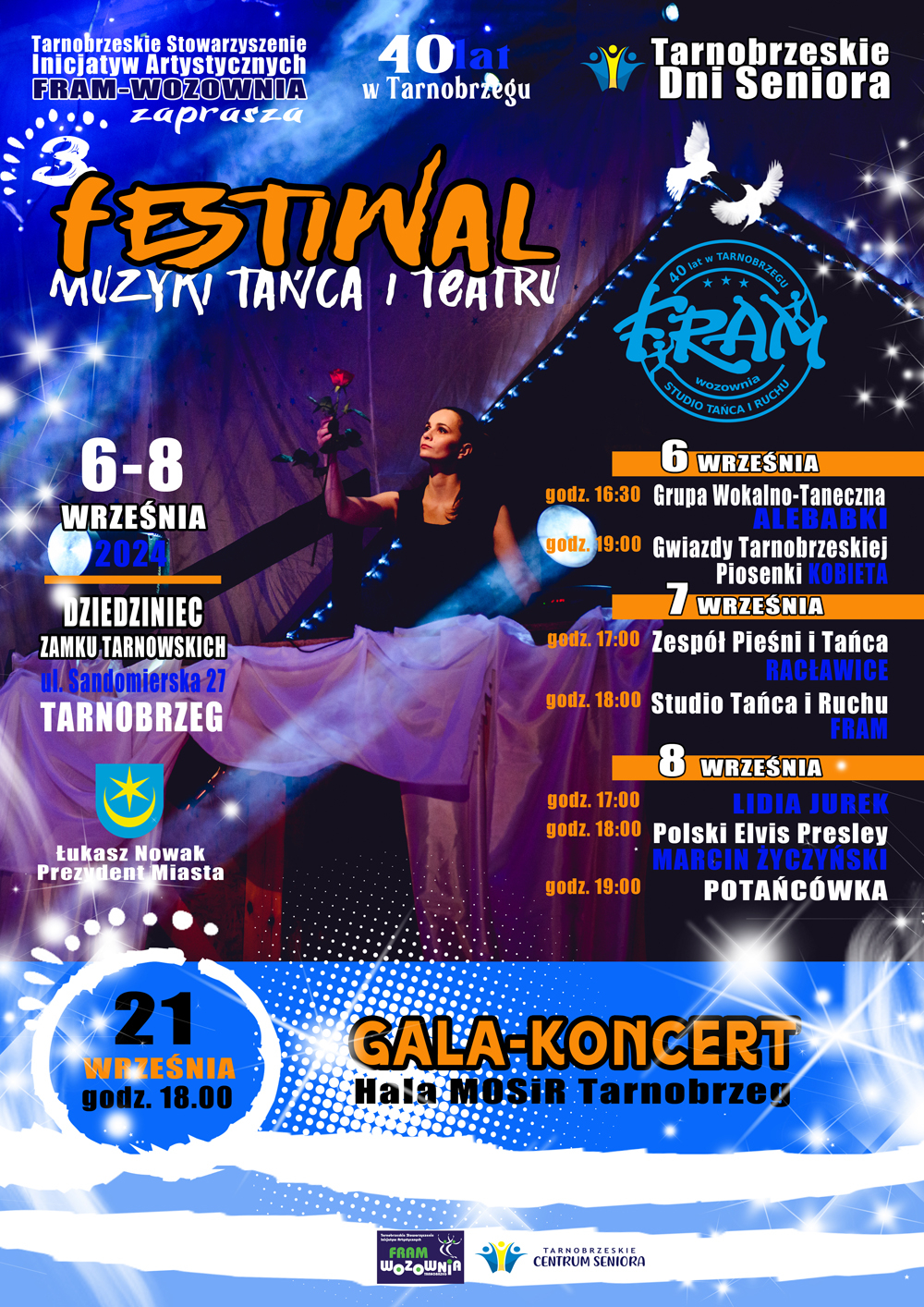 III Festiwal Muzyki Tańca i Teatru w Tarnobrzegu od piątku do niedzieli