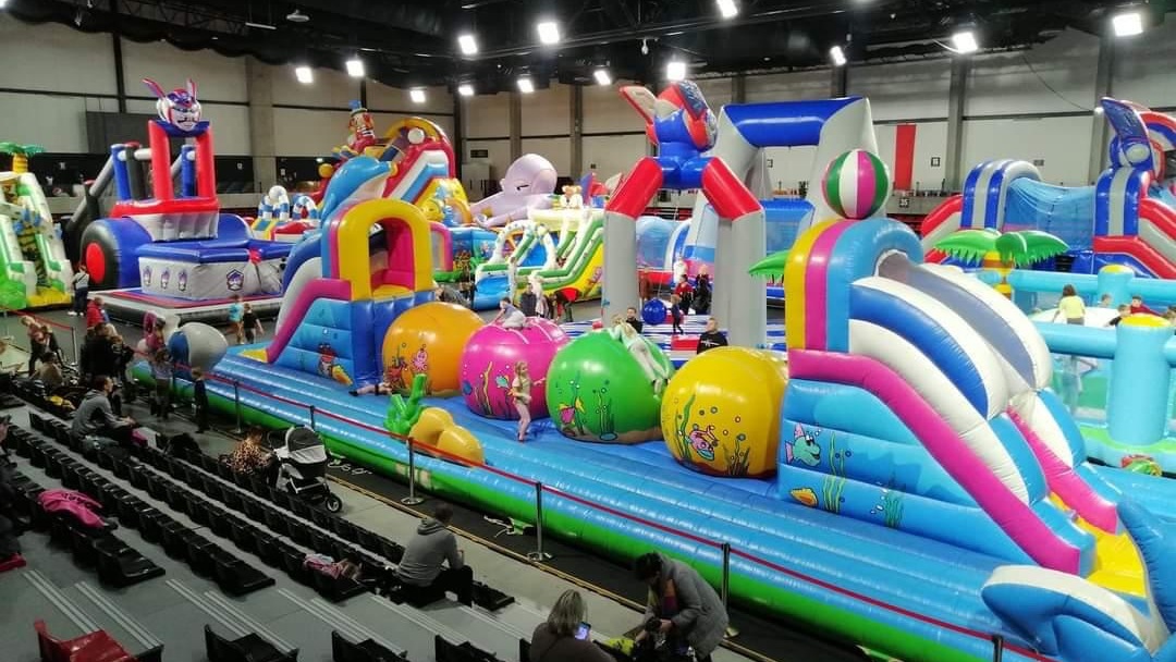 Halowy Festiwal Dmuchańców już w ten weekend, w Tarnobrzegu! Takich dmuchanych atrakcji jeszcze nie widzieliście!