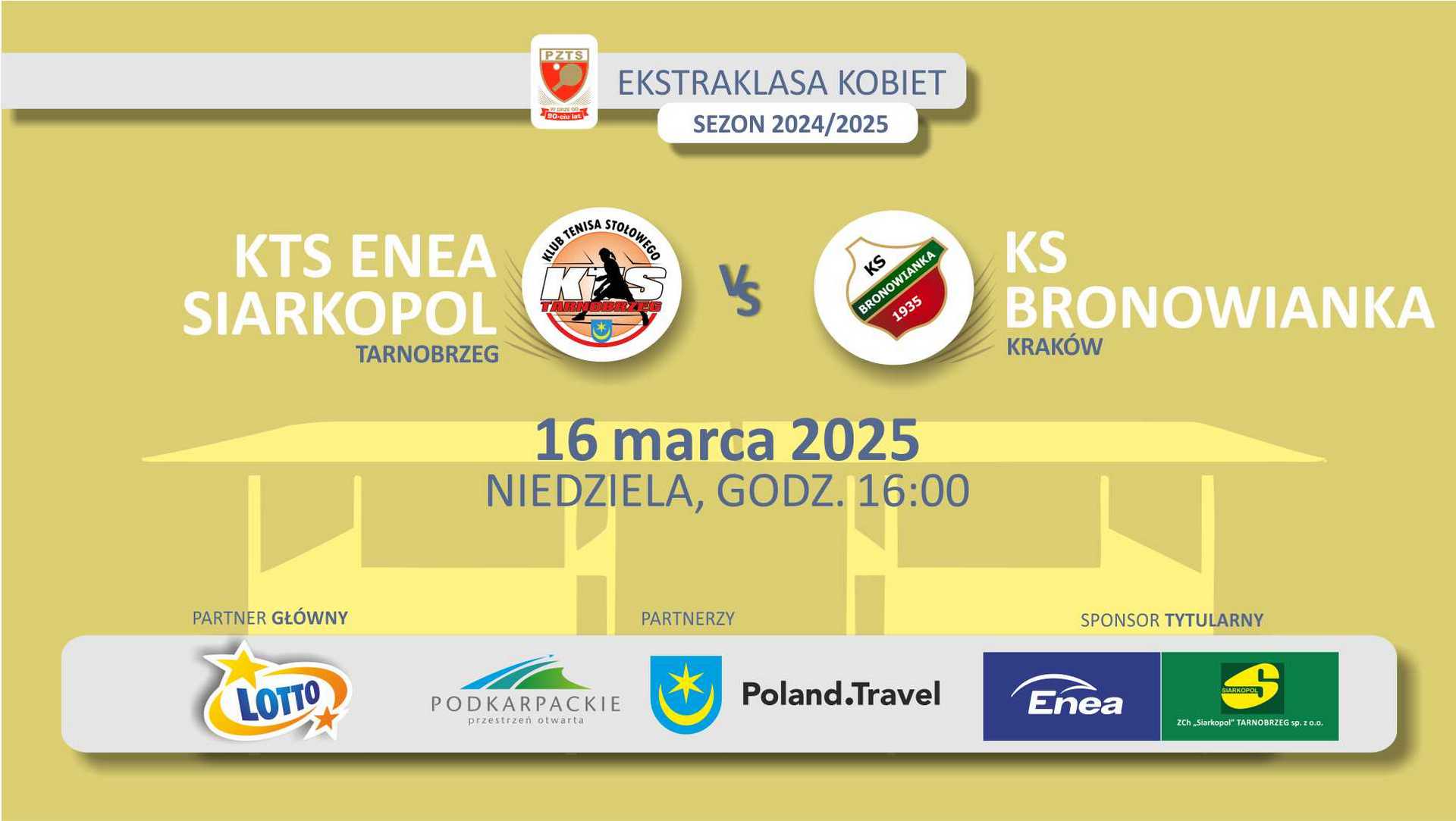 Po 14. z rzędu zwycięstwo. Mecz Enea Siarkopolu z Bronowianka Kraków w niedzielę 16. marca