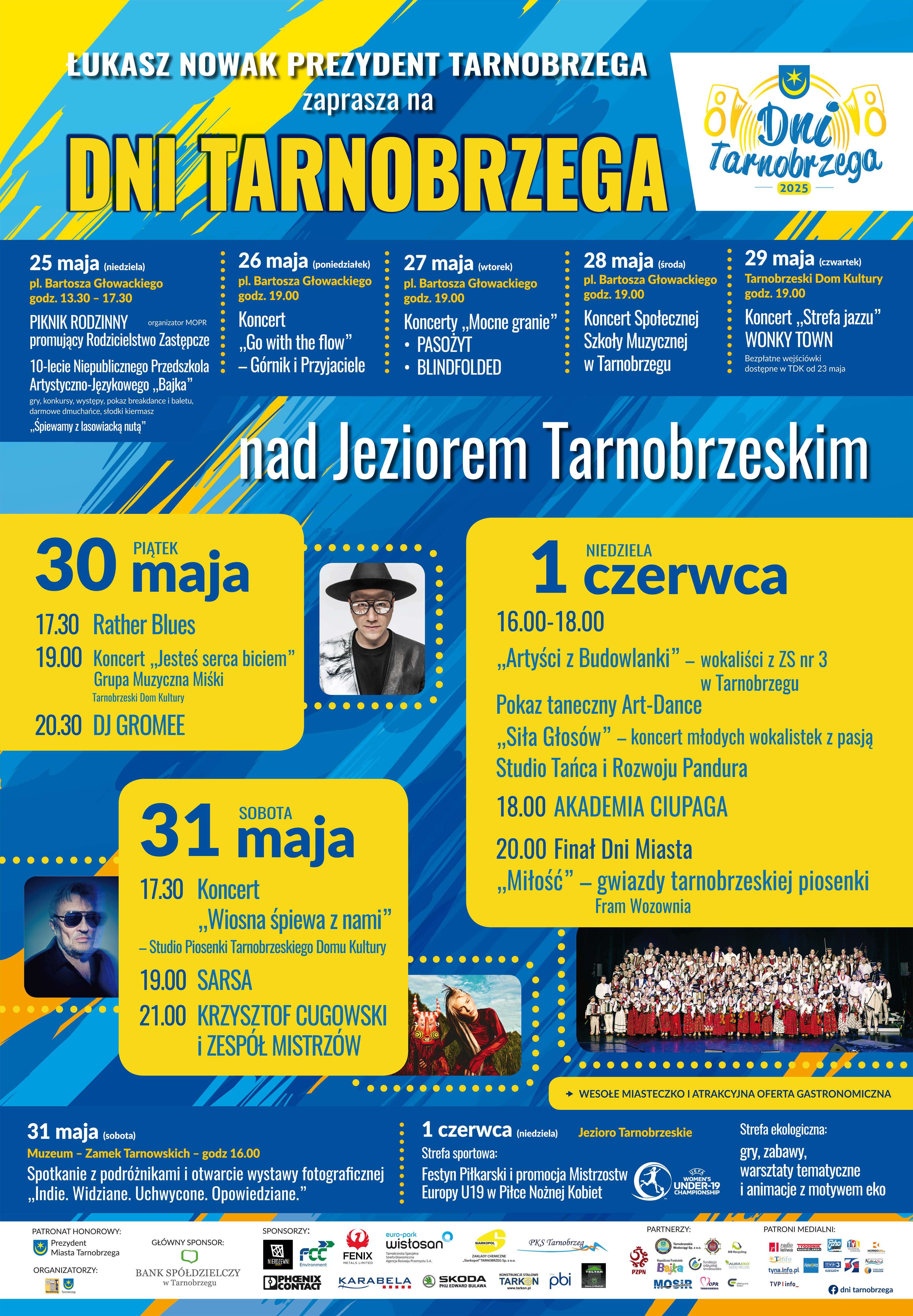 Dni Tarnobrzega 2025. Finał od piątku do niedzieli