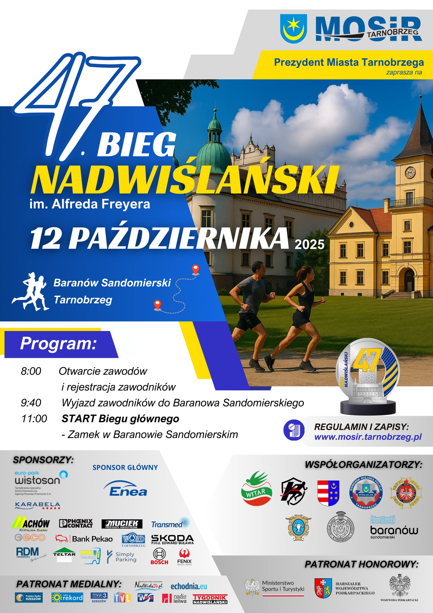 Ruszyły zapisy na 47. Bieg Nadwiślański im. Alfreda Freyera