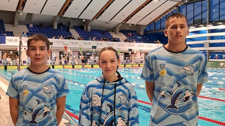 Złoto, srebro i brąz dla młodych pływaków z Delfina Tarnobrzeg