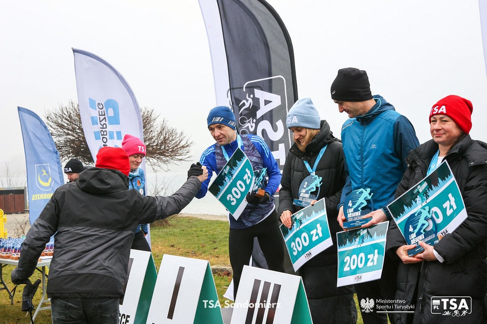 II etap Ligi Biegowej TSA Sandomierz 2025 już 15 listopada – tym razem nad Jeziorem Tarnobrzeskim!