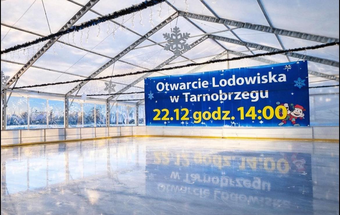 Nowe lodowisko w Tarnobrzegu ruszy w poniedziałek 22 grudnia