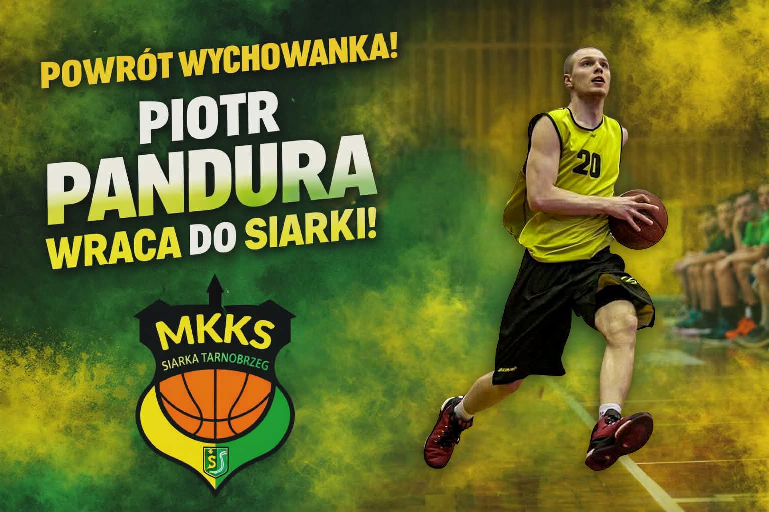 Piotr Pandura wraca do Siarki