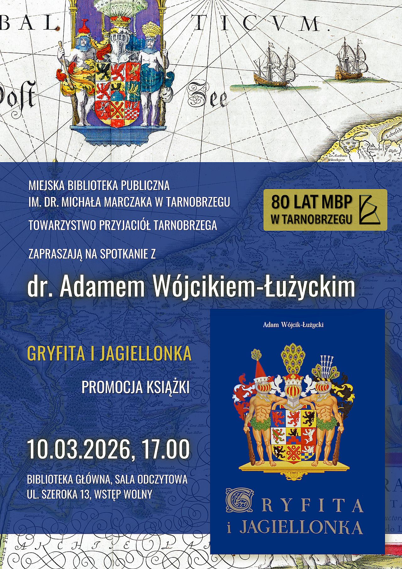 10.03 (wtorek) Miłość na kartach historii – promocja książki dr Adama Wójcika Łużyckiego