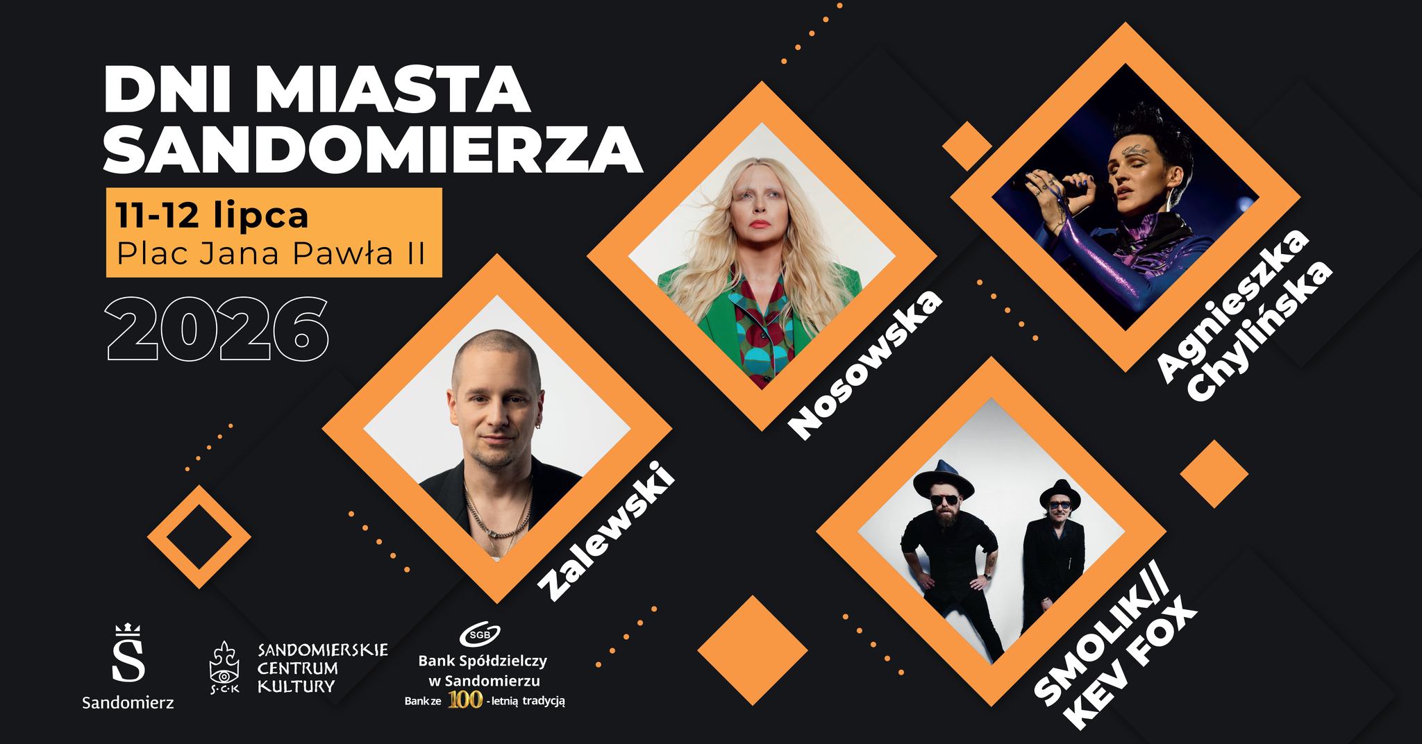 Chylińska, Nosowska, Zalewski, Smolik // Kev Fox – Gwiazdy Dni Sandomierza 2026!