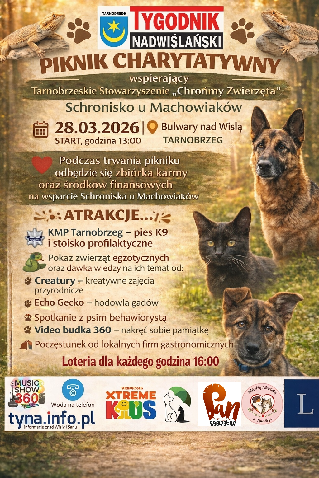 28.03 (sobota) Piknik Charytatywny dla „Machowiaków”