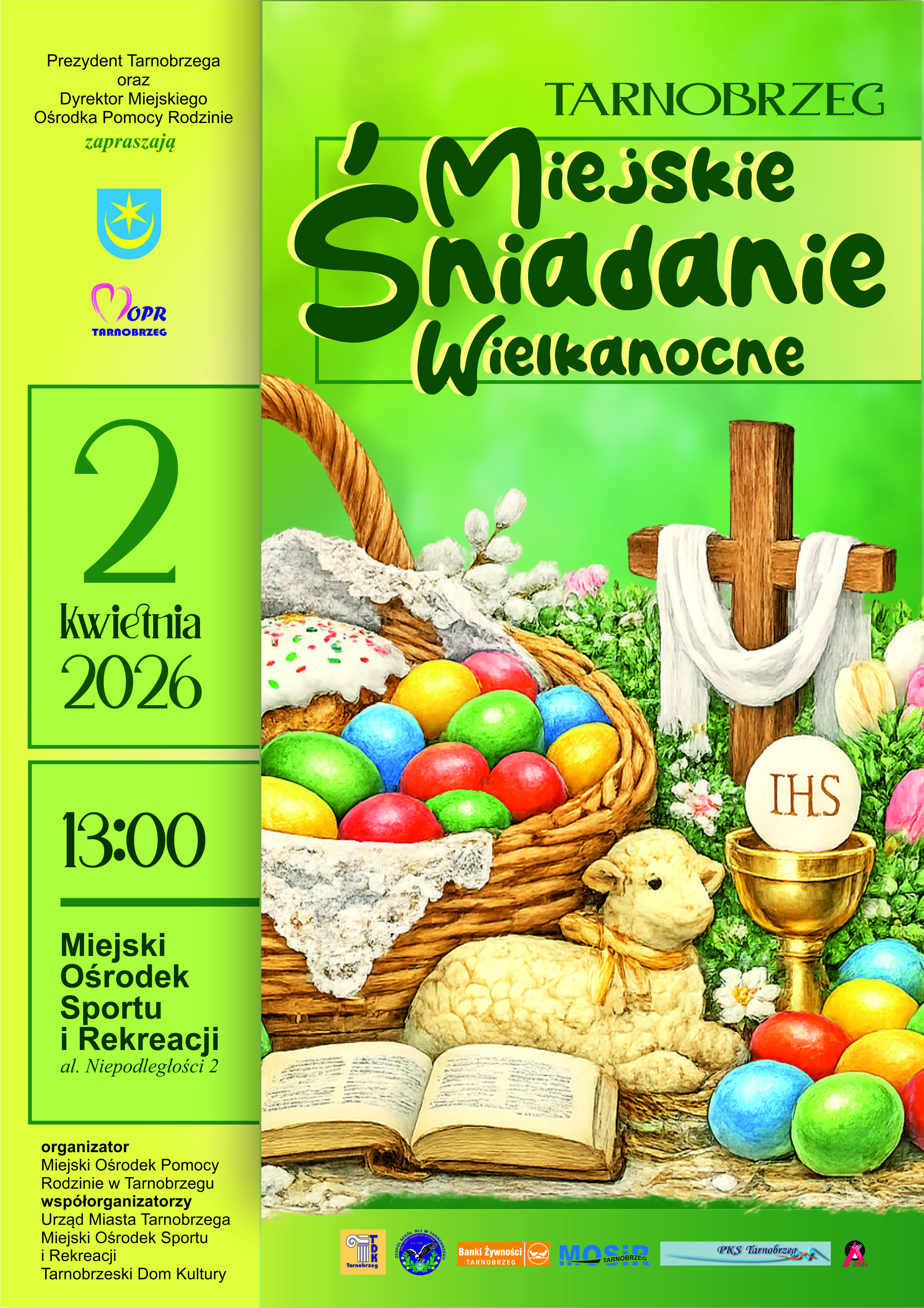 02.04 (czwartek) Miejskie Śniadanie Wielkanocne w Tarnobrzegu