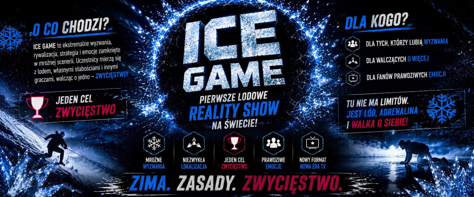 Łukasz Szpunar organizuje ICE GAME. 50 zawodników zmierzy się z zimnem pod Sandomierzem