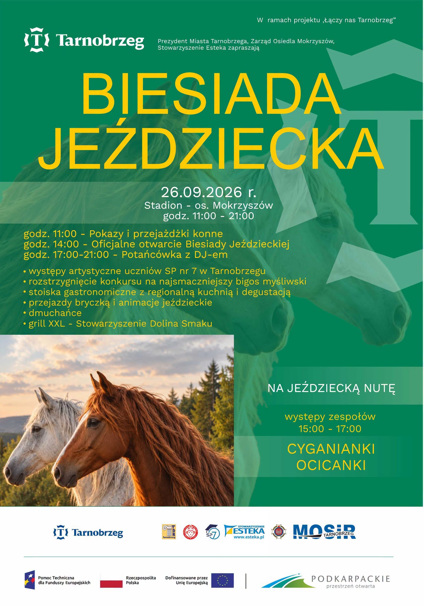 Sobota 26. września: Biesiada Jeździecka w Mokrzyszowie