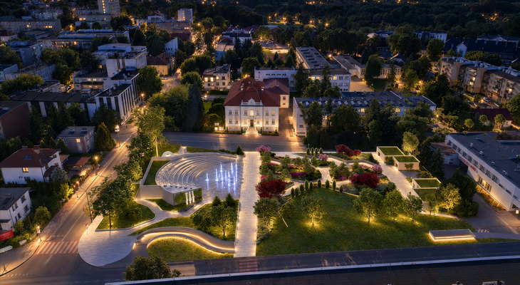 Wizualizacja placu A. Surowieckiego