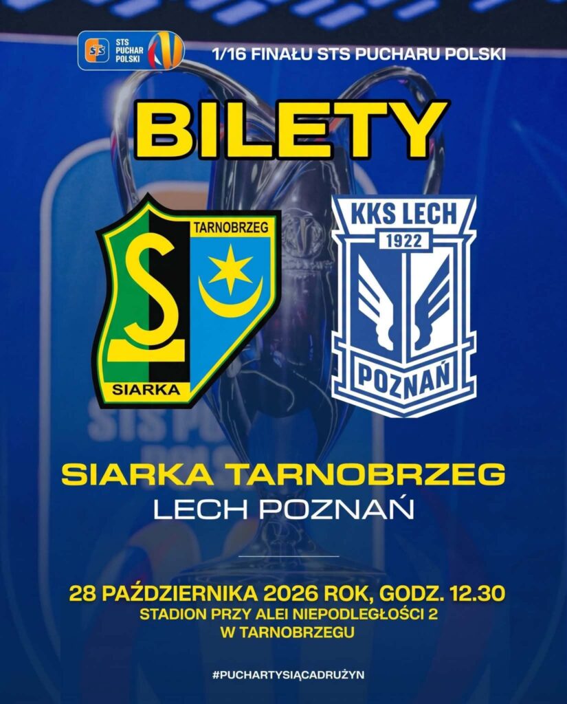 Dodatkowe 650 miejsc na mecz z Lechem Poznań. W poniedziałek sprzedaż biletów